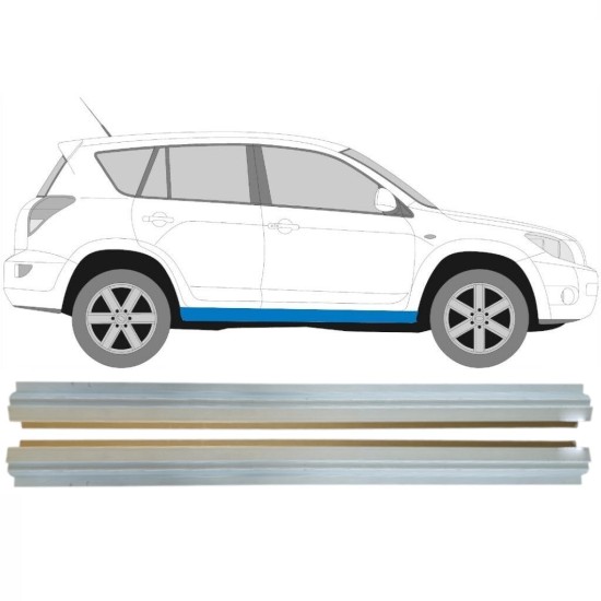 Reparaturblech Innen-Schweller für Toyota Rav4 2006-2013 / Links+Rechts / Satz 14908