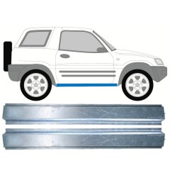 Reparaturblech Innen-Schweller für Toyota Rav4 1994-2000 / Links = Rechts (symmetrisch) / Satz 10881