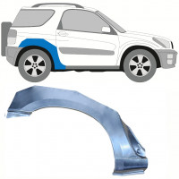 TOYOTA RAV4 2000-2005 3-D RADLAUF REPARATURBLECH / RECHTS