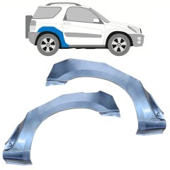 Reparaturblech Kotflügel hinten für Toyota Rav4 2000-2005 / Links+Rechts / Satz 10399