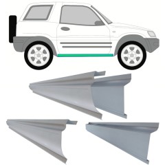 Reparaturblech innen + außen Schweller für Toyota Rav4 1994-2000 / Links = Rechts (symmetrisch) / Satz 11325