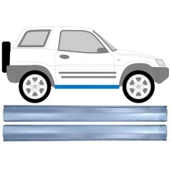 Reparaturblech Schweller für Toyota Rav4 1994-2000 / Links = Rechts (symmetrisch) / Satz 9360