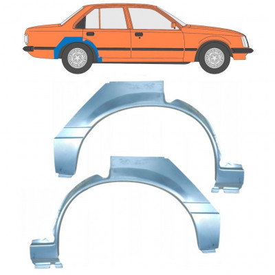 OPEL REKORD E 1977-1982 RADLAUF REPARATURBLECH / SATZ