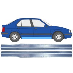Reparaturblech Schweller für Renault 19 1988-1995 / Links+Rechts / Satz 9995