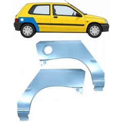 Reparaturblech Kotflügel hinten für Renault Clio I 1990-1998 / Links+Rechts / Satz 9848