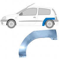 RENAULT CLIO 1998-2012 3 TÜR RADLAUF REPARATURBLECH / LINKS