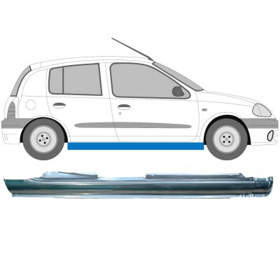 RENAULT CLIO 1998-2012 SCHWELLER REPARATURBLECH / RECHTS