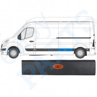 RENAULT MASTER 2010- SEITENLEISTE LANG HECKLEUCHTE / LINKS