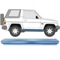 DAIHATSU FOURTRAK ROCKY 1985-1993 SCHWELLER REPARATURBLECH / RECHTS = LINKS