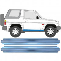 DAIHATSU FOURTRAK ROCKY 1985-1993 SCHWELLER REPARATURBLECH / RECHTS = LINKS / SATZ