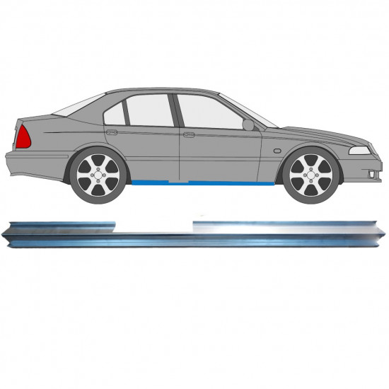 ROVER 400 1995-2000 SCHWELLER OBEN TEIL REPARATURBLECH / RECHTS