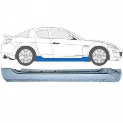 MAZDA RX8 2003-2012 VOLL SCHWELLER REPARATURBLECH / RECHTS