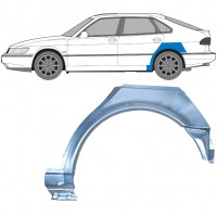 SAAB 900 1994-1998 5 TÜR RADLAUF REPARATURBLECH / LINKS