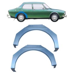 Reparaturblech Kotflügel hinten für Saab 99 1967-1987 / Links+Rechts / Satz 11042