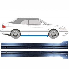 Reparaturblech Schweller für Saab 900 1978-1998 / Links+Rechts / Satz 9351