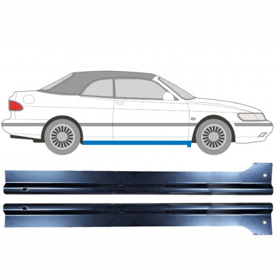 SAAB 900 1978-1998 SCHWELLER REPARATURBLECH / SATZ