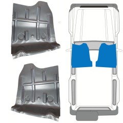Boden-Reparaturblech für Suzuki Samurai 1981- / Links+Rechts / Satz 11304