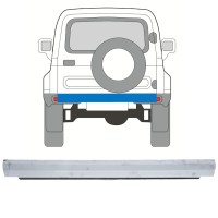 Reparaturblech inneres hinteres Teil für Suzuki Samurai 1981- 16123