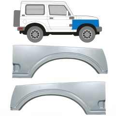 Reparaturblech Kotflügel vorne für Suzuki Samurai 1981- / Links+Rechts / Satz 10031