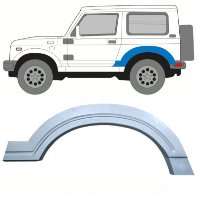 SUZUKI SAMURAI 1981-2004 RADLAUF REPARATURBLECH / LINKS