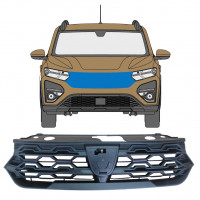 DACIA SANDERO STEPWAY 2021-KÜHLERGRILL