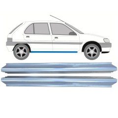 Reparaturblech Schweller für Citroen Saxo 1996-2004 / Links+Rechts / Satz 10054