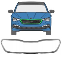 Kühlergrillrahmen für Skoda Scala 2019- 16227