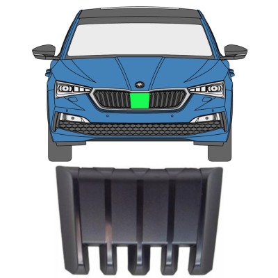 Kühlergrill Abdeckung für Skoda Scala 2019- 16228