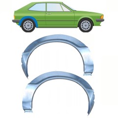 Reparaturblech Kotflügel hinten für Volkswagen Scirocco 1974-1981 / Links+Rechts / Satz 11081