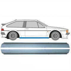Reparaturblech Schweller für Volkswagen Scirocco 1981-1992 / Links = Rechts (symmetrisch) / Satz 10376