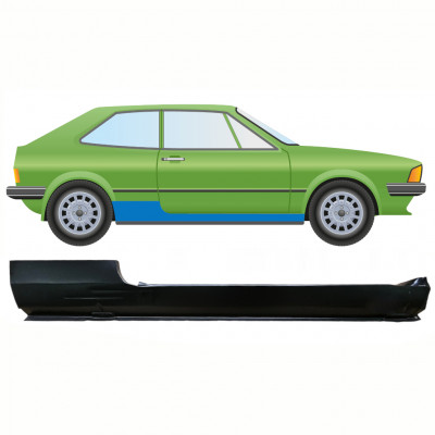 VW SCIROCCO 1974-1981 SCHWELLER REPARATURBLECH / RECHTS