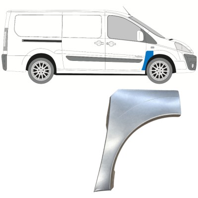 Reparaturblech Kotflügel vorne für Fiat Scudo 2007-2016 / Rechts 12897