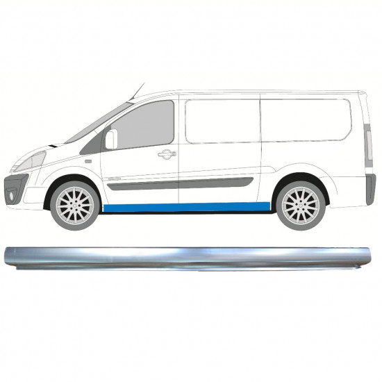 FIAT SCUDO DISPATCH EXPERT 2007- LANG SCHWELLER REPARATURBLECH / LINKS