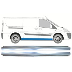Reparaturblech Schweller für Peugeot Expert 2007-2016 / Links+Rechts / Satz 14189