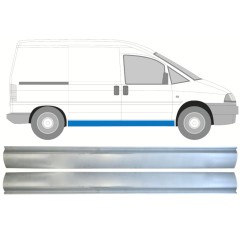 Reparaturblech Schweller für Citroen Jumpy 1994-2007 / Links+Rechts 15249