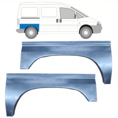 Reparaturblech Kotflügel hinten für Peugeot Expert 1994-2007 / Links+Rechts / Satz 14109
