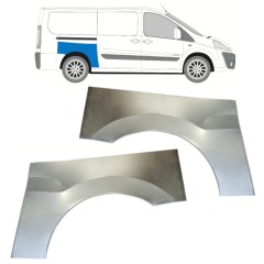 Reparaturblech Kotflügel hinten für Fiat Scudo 2007-2016 / Links+Rechts / Satz 14749