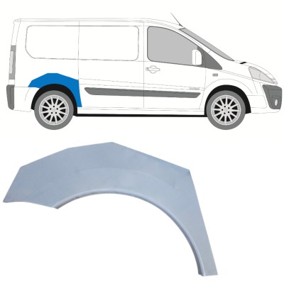Reparaturblech Kotflügel hinten für Fiat Scudo 2007-2016 / Rechts 14578