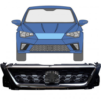 SEAT IBIZA 2017- KÜHLERGRILL COMPLETE OF TWO