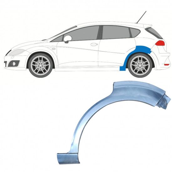 SEAT LEON 2005-2012 RADLAUF REPARATURBLECH / LINKS