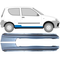 Voll schweller für Fiat Seicento 1998-2010 / Links+Rechts / Satz 9598