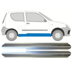 Reparaturblech Schweller für Fiat Seicento 1998-2010 / Links+Rechts / Satz 14719