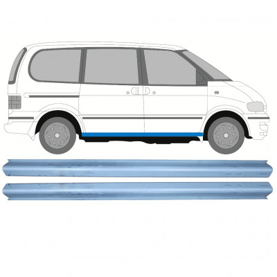 NISSAN SERENA 1992-2001 SCHWELLER REPARATURBLECH / RECHTS = LINKS / SATZ