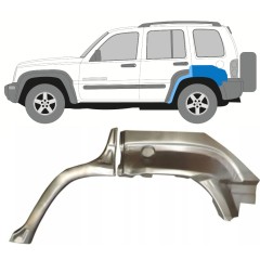 Reparaturblech Kotflügel hinten für Jeep Liberty 2001-2008 / Links / Satz 9962