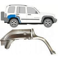 JEEP LIBERTY 2001-2008 HINTEN RADLAUF HINTEN TEIL + VORNE REPARATURBLECH / SATZ / RECHTS