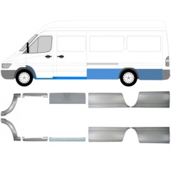 Reparaturblech-Set für Mercedes Sprinter 1995-2006 / Links+Rechts / 5297