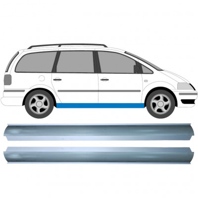 VW SHARAN F GALAXY 1995-2010 SCHWELLER REPARATURBLECH / RECHTS = LINKS / SATZ