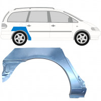 VW SHARAN F GALAXY 1995-2000 RADLAUF REPARATURBLECH / RECHTS