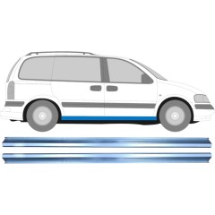 Reparaturblech Schweller für Opel Sintra 1996-1999 / Links = Rechts (symmetrisch) / Satz 9650