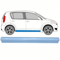 Reparaturblech unterer Schweller für Daihatsu Sirion 2005-2010 / Links = Rechts (symmetrisch) 17266